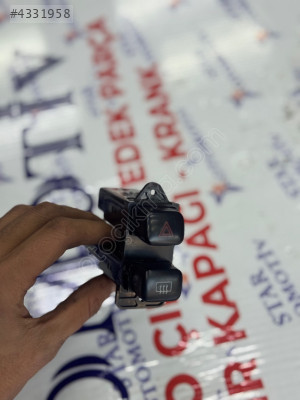 Toyota corolla 101 kasa Dörtlü Flaşör düğmesi