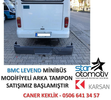 BMC LEVEND 3.0 MODİFİYELİ ARKA KOMPLE TAMPON