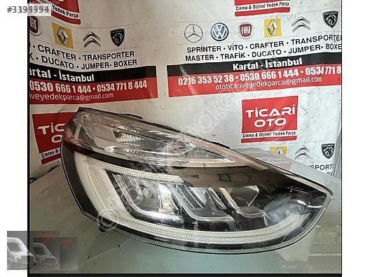 RENAULT CLİO4 LEDLİ ÖN SAĞ FAR SÖKME