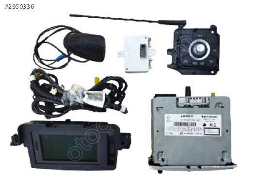 Megane 3 Fluence Radyo CD Navigasyon Set 259153451R 281159243R