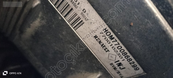 Hom7700868299 7700102301 Renault Megane  2.0 motor beyni