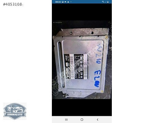 W 21002155459332 MERCEDES BEYNİ