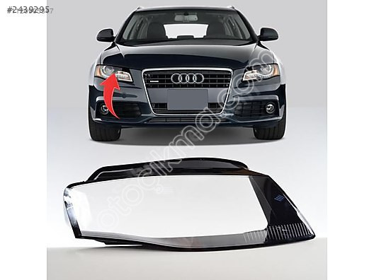 2009-2012 Audi A4 Sağ Far Camı - Oto Çıkma Parçaları