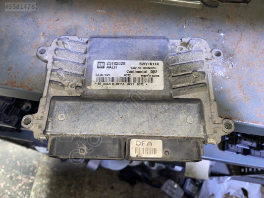 CHEVROLET SPARK 1.0 MOTOR BEYNİ ÇIKMA 25182025 CANCAN OPEL