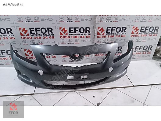 TOYOTA COROLLA ÖN TAMPON ORJİNAL ÇIKMA YEDEK PARÇA 07-10