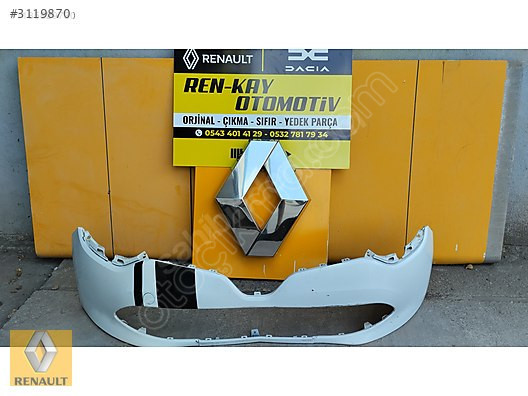 RENAULT CLİO 4 ÖN TAMPON ÇIKMA ORJ 2013-2016 PARÇA RENKAY OTO
