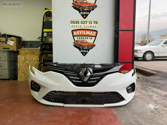 RENAULT CLİO 5 ÖN TAMPON DOLU SET HAZIR BOYALI AL TAK