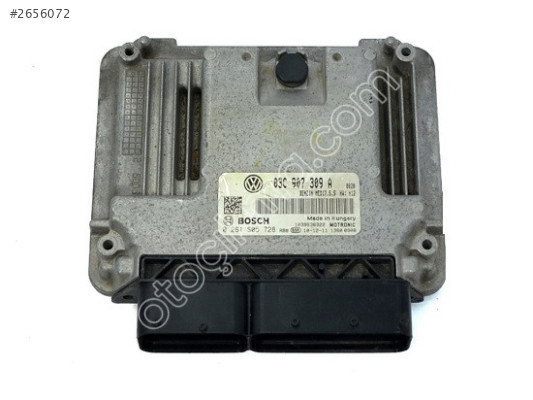 VW Golf 6 Passat Motor Beyni 03C907309A 0261S05728 MED17.5.5