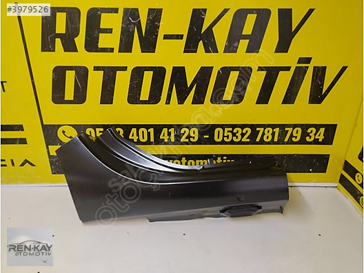 RENAULT FLUENCE SAĞ ARKA MARŞPİYEL SACI ORJ ÇIKMA RENKAY OTO