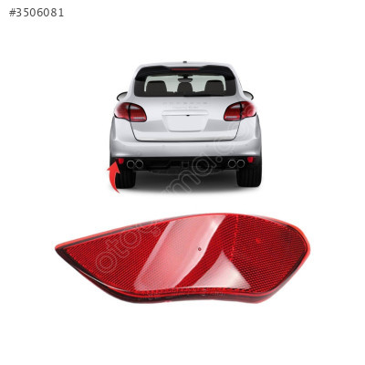 95863110500 PORSCHE CAYENNE 2011 ARKA TAMPON REFLEKTÖRÜ SOL .