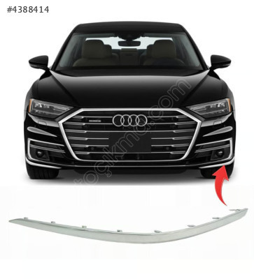 4N0853333 A8 2018-2022 ÖN TAMPON KROM SÜS ÇITASI SOL