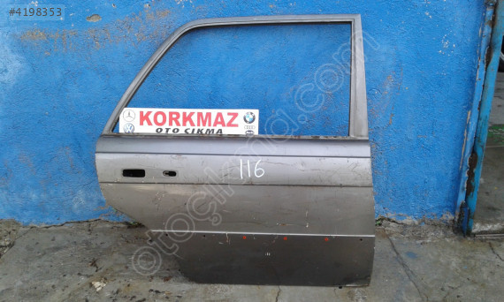 MERCEDES 450SE 280SEL 300SD W116 KASA SAG ARKA KAPI