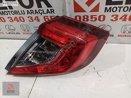 HONDA CİVİC SAĞ DIŞ STOP ORJİNAL ÇIKMA YEDEK PARÇA 16-21
