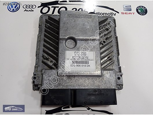 03G906018DK SEAT LEON 2.0 BMN MOTOR BEYNİ
