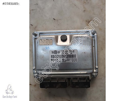 Volkswagen Passat 1.9 TDI Motor Beyni 038906019GS - 02810109