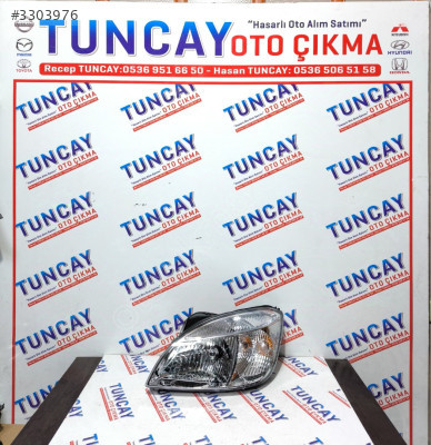 KİA RİO SOL FAR BEYAZ 2006-2011 YEDEK PARÇA