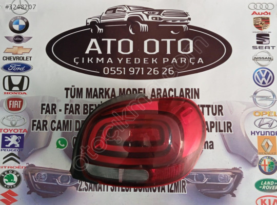 CİTROEN C3 ORJİNAL ÇIKMA SAĞ STOP