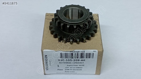 03C105209AK ZİNCİR SETİ KRANK DİŞLİSİ 1.4 TSI BMY BLG JETTA