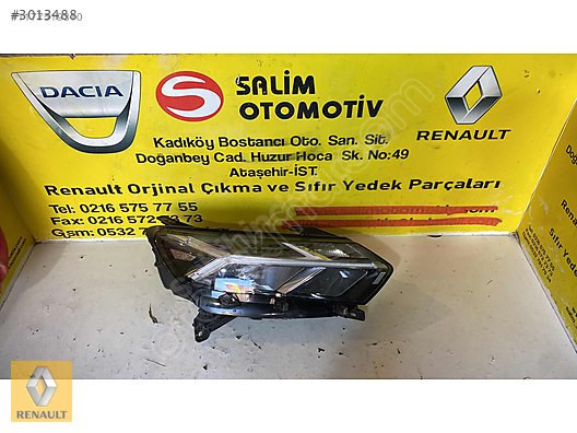 DACİA JOGGER ÇIKMA ORJINAL SAĞ FAR VE DİĞER PARÇALARI