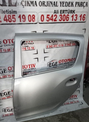 DACİA SANDERO GRİ SOL ARKA KAPI ORJİNAL BOYASIZ