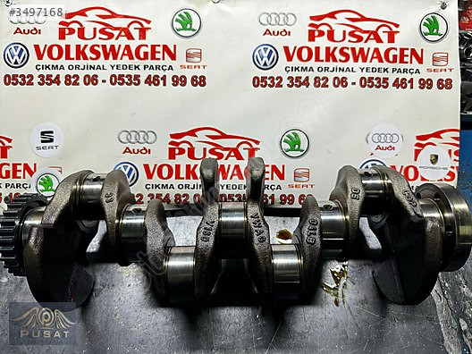1.6TDİ CAY ÇIKMA ORJİNAL KRANK MİLİ PASSAT CADDY LEON OCTAVİA A3