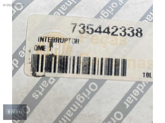 FİAT LİNEA SAĞ ARKA CAM DÜĞMESİ 735442338