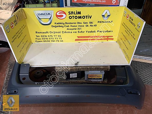 DACİA LODGY ARKA TAMPON ORJİNAL SIFIR YEDEK PARÇALARI SAL