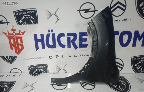 Citroen C4 X Modeli İçin Sol Ön Çamurluk - Oto Çıkma Parça