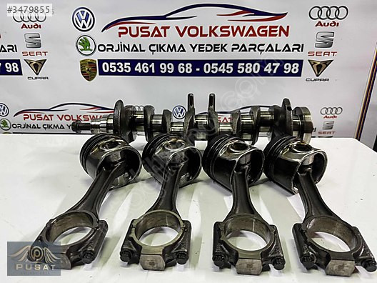 1.6TDİ ÇIKMA ORJİNAL KRANK MİLİ 03L 1.6TDİ CAY MOTOR KRANK KOL