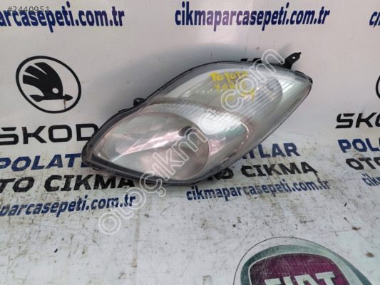 Toyota Yaris ön sol far Orjinal