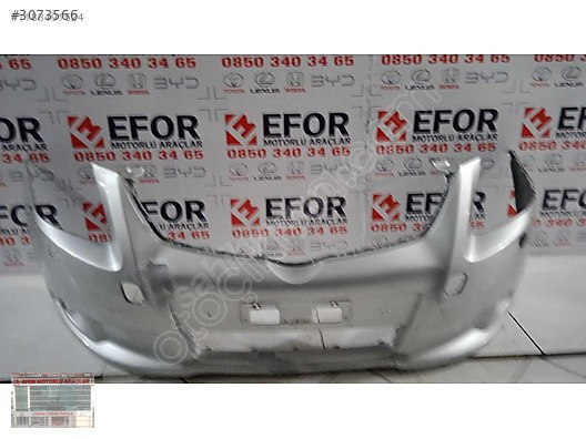 TOYOTA AVENSİS ÖN TAMPON ÇIKMA ORJİNAL YEDEK PARÇA 09-12