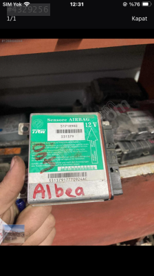 Fiat Albea aırbag beyni