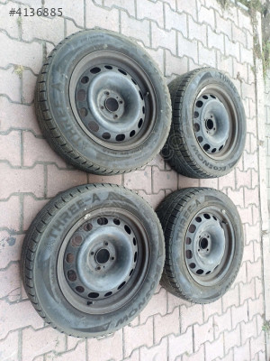 peugeot 3008 205/60/16 4 bijon kışlık lastik jant takım