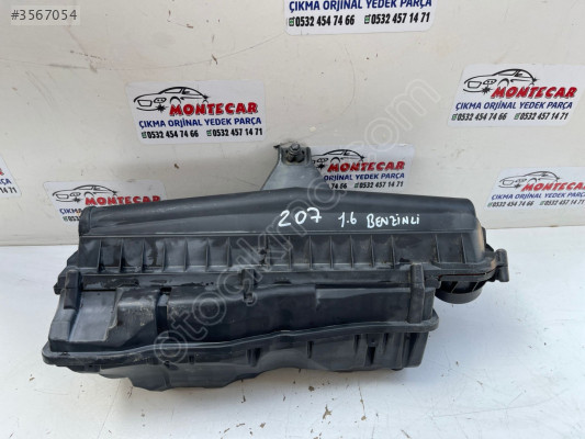 PEUGEOT 207 1.6 HAVA FİLTRE KUTUSU ORJİNAL ÇIKMA MONTECAR 2