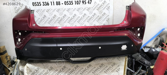 TOYOTA CHR C-HR 2016 2023 ARKA TAMPON ÇIKMA ORJİNAL