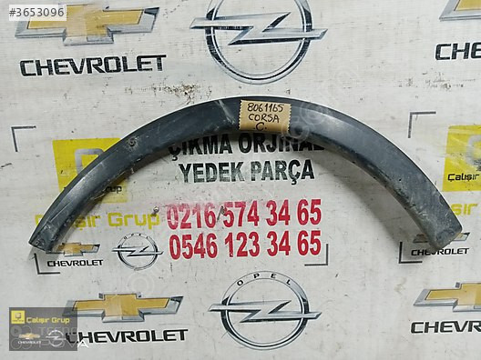 CORSA C SAĞ ÖN ÇAMURLUK DODİK OEM 8061165ÇIKMA SÖKME YEDEK PARÇA