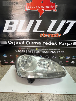 Orjinal Çıkma VW Jetta Sağ Ön Far Parçası