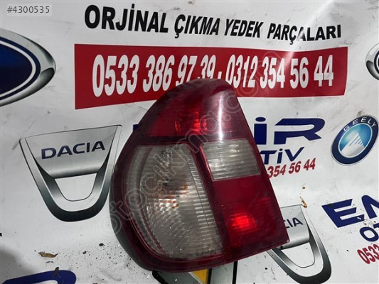 Renault Symbol sol arka stop
