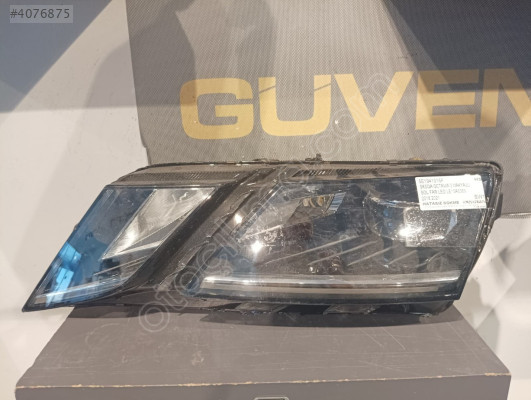 SKODA OCTAVİA 3 MAKYAJLI SOL FAR LED 2018 2021 LE15A6369 5E194101