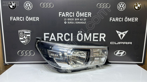 TOYOTA HİLUX SAĞ ÖN FAR ORJİNAL