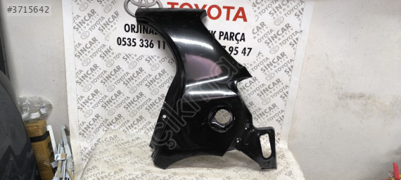 TOYOTA YARİS 2007 2012 SOL ARKA ÇAMURLUK SIFIR ORJİNAL