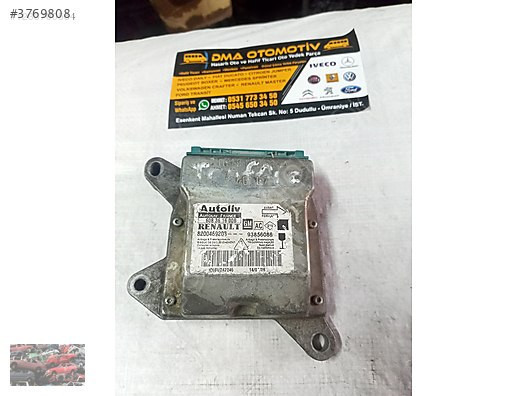 RENAULT TRAFIC AIRBAG BEYNİ 8200469203