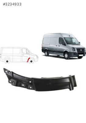 Vw Crafter Sağ Çamurluk Alt Sacı ÇIKMA PARÇA