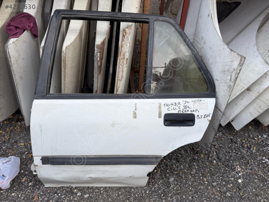 1990 Honda Civic Orjinal Çıkma Sol Arka Kapı