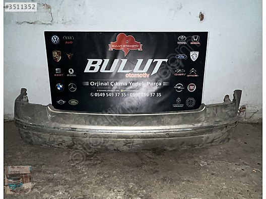 volkswagen passat b5 - 1997-2000 arka tampon orjinal çıkma parça