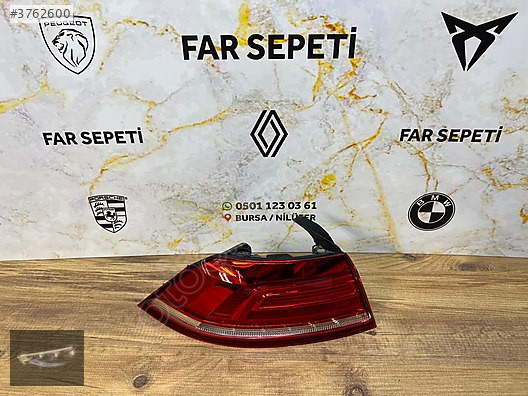 PASSAT B8 LEDLİ SOL STOP (ORJİNAL HATASIZ)