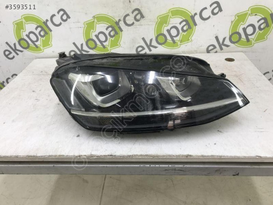 VOLKSWAGEN GOLF 2015 2018 SAĞ FAR SÖKME DOLU 5G1941032
