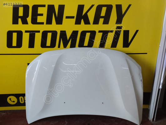 DACİA DUSTER MOTOR KAPUTU ORJ ÇIKMA BEYAZ RENKAY KOCAELİ