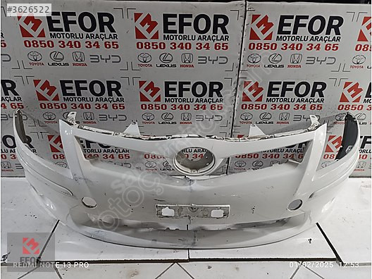 TOYOTA AURİS ÖN TAMPON ÇIKMA ORİJİNAL PARÇA 2010-2024