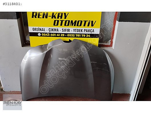651224027R RENAULT CLİO 5 MOTOR KAPUTU ÇIKMA ORJ RENKAY OTO